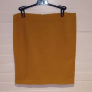 Vintage Dalia Collection Wool Mini Skirt